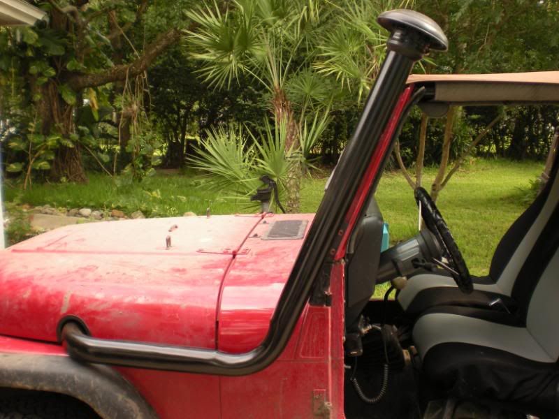 HomeBrew YJ Snorkel! Jeep Enthusiast Forums